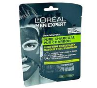 L'Oreal Paris Men Expert Pure Charcoal Purifying Tissue Mask 30 g