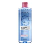 L'Oréal Paris Micellar Water for Sensitive and Dry Skin, Made with Purified Water and Combined Micelles to Capture Impurities and Remove Makeup Gently without Rubbing or Irritation