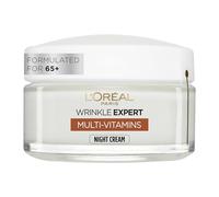 L'Oreal Paris Wrinkle Expert Anti Wrinkle 65+ Night Cream, Moisturiser Specifically Formulated to Nourish & Restore Mature Skin Overnight, Reducing appearance of wrinkles & Enhancing Firmness, 50ml