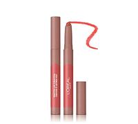 L'Oreal Paris Nude Lipstick Infallible Very Matte Lip Crayon, Smudge Proof, Enriched with Jojoba Oil and Vitamin E, Comfortable Lasting Feel, Shade: 105 Sweet and Salt