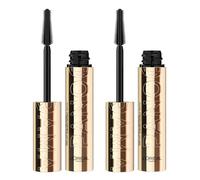 L'Oréal Paris Panorama Volumising Mascara Colour Black with Stretchflex Complex Clump-Free Extended Look Effect Suitable for Sensitive Eyes - 2 Mascaras