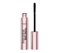 L'Oreal Paris Paradise Big Deal Mascara Volumizing and Lengthening Mascara Buildable Clump Resistant Washable Blackest Black Mascara 0.33 Fl Oz