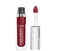 L'Oreal Paris Paradise Plump Ambition Hyaluron Lip Oil 24 HR Lip Care with Hyaluronic Acid Volumizing Lip Makeup with Glass-Like Shine Berry J