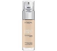 L'Oréal Paris Perfect Match Make-Up, No. 0.5.N Porcelain, Liquid Foundation with Hyaluronic and Aloe Vera, 30 ml