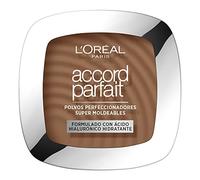 L'Oréal Paris - Perfecting Fondant Powder - Enriched with Mineral Pigments & Hyaluronic Acid - All Skin Types - Perfect Match - Tint: Caramel/Toffee (8.5.D) - 9 g