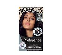 L'Oréal Paris Permanent Hair Colour, Long-Lasting Shine and Intense Colour, For up to 8 Weeks, Preference Vivids (Colorista), Deep Black 2.01, x1 pack