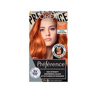 L'Oreal Paris Preference Vivids Permanent Hair Dye, Intense Luminous Colour, Electric Mango 7.46