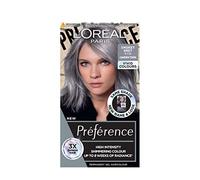 L'Oréal Paris Permanent Hair Colour, Long-Lasting Shine and Intense Colour, For up to 8 Weeks, Preference Vivids (Colorista), Smokey Grey 9.11, x1 pack