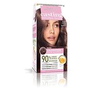 L'ORÉAL PARIS - Permanent Hair Colour, Ultra Glossy, No Ammonia - 90% Natural Ingredients - Casting Natural Gloss - Light Brown Hazelnut (523)