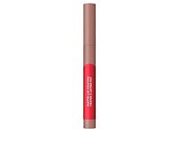 L'Oreal Paris Pink Lipstick, Infallible Very Matte Lip Crayon, Smudge Proof, Enriched with Jojoba Oil and Vitamin E, Comfortable Lasting Feel, Shade: 111 A little chilli