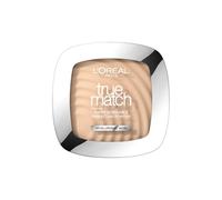 L'Oréal Paris Powder Foundation, Super-Blendable, With Hyaluronic Acid, Light Texture for a Flawless Finish, True Match Perfecting Powder, C1