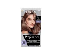 L'Oreal Paris Preference Hair Dye, Long Lasting, Luminous Permanent Hair Colour, 7.1 ASH BLONDE