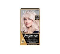 L'Oreal Paris Preference Hair Dye, Luminous Permanent Rich Hair Colour, Long Lasting Brilliance, Achieve Radiant, Salon-Inspired Results, Shade: 10.21, Stockholm