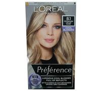 L'Oreal Paris Preference Luminous Cool Blondes 8.1 Light Ash Blonde