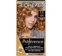 LOral Paris Preference Permanent Hair Dye, Luminous Colour, Golden Blonde 7.3