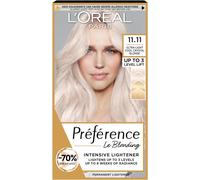 L'Oreal Paris Preference Hair Dye, Luminous Permanent Rich Hair Colour, Long Lasting Brilliance, Achieve Radiant, Salon-Inspired Results, Shade: 11.11, Venice
