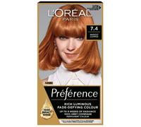 L'Oreal Paris Preference Permanent Rich Luminous Hair Colour – Long-Lasting – Shade 74 Dublin