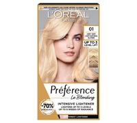 L'Oreal Preference Permanent Hair Dye, Extreme Platinum, 1 application