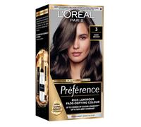 L'Oreal Paris Preference Permanent Luminous Hair Colour, 3 Brasilia