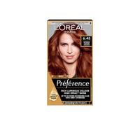 L'Oreal Paris Preference Permanent Luminous Hair Colour, 6.45 Brooklyn | Luminous Permanent Rich Hair Colour, Long Lasting Brilliance, Achieve Radiant Salon-Inspired Results
