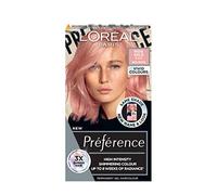 L'Oréal Paris Permanent Hair Colour, Long-Lasting Shine and Intense Colour, For up to 8 Weeks, Preference Vivids (Colorista), Rose Gold 9.214, x1 pack