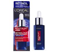 L'Oréal Paris - Retinol Night Serum for Wrinkles - Anti-Aging Facial Care Specially Designed for Deep Wrinkles - Firm & Smooth Skin - For All Skin Types - Revitalift Laser - 30ml