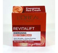 L'Oréal Paris Revitalift Energising GINSENG Firming Red Glow Day Cream 50ml