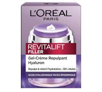 L'Oréal Paris - Plumping Gel Cream - Moisturising & Anti-Ageing Care - With Hyaluronic Acid, Ceramides, Niacinamide & Glycerin - For All Skin Types - Revitalift Filler - 50 ml