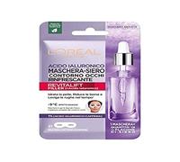 L'Oréal Paris Revitalift Filler Eye Contour Mask with Anti-Summer and Refreshing Action, Hydrates and Smoothing Rudes with Hyaluronic Acid and Caffeine Pura