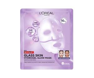 L'Oréal Paris Revitalift Filler Glass Skin, Illuminating and Moisturizing Hydrogel Mask