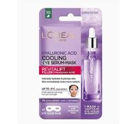 L'Oreal Paris Revitalift Filler Hyaluronic Acid Cooling Eye Serum Mask 1 Sheet Mask