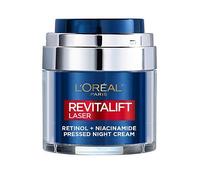 L'Oreal Paris Revitalift Laser & Retinol & & Niacinamide Pressed & Night Cream (50ml), One Colour, Women One Colour