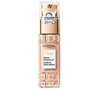 L'Oréal Paris Serum in make-up for mature skin, liquid foundation with SPF 24, for a radiant complexion, age perfect, no. 160 rose beige, 1 x 30 ml