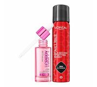 L'Oréal Paris Setting Spray x Maybelline Grippy Serum Primer Makeup Duo Bundle, Ultra-Blendable Primer, Non-sticky Setting Spray, to Grip and Lock your Look