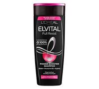 L'Oréal Paris Shampoo against hair loss due to breakage, for brittle hair, with biotin, provitamin B5 and arginine, Elvital Full Resist Power Booster, 1 x 300 ml