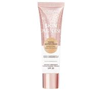 L'Oreal Paris Skin Paradise Tinted Moisturiser, Up to 24h hydration, SPF20, 02 Light, 0.039 kg