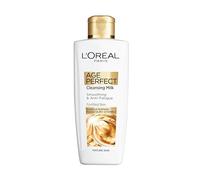 L'Oreal Paris Smoothing Cleansing Milk, Age Perfect, with Vitamin C, 200ml