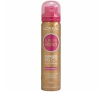 L'Oréal Sublime Bronze Self Tan Express Mist Spray Face, 75ml