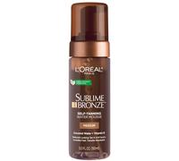 L'Oreal Paris Skincare Sublime Bronze Hydrating Self-Tanning Water Mousse, Quick Drying, Streak-Free Self-Tanner for Natural Looking Tan, 5 oz
