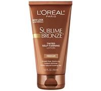 L'oreal paris sublime bronze tinted self-tanning lotion, medium, 5 oz