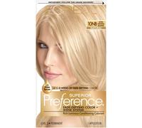 L'Oreal Paris Superior Preference Fade-Defying Shine Permanent Hair Color, 10NB Ultra Natural Blonde, 1 Kit