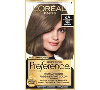 L'Oréal Paris Superior Preference Permanent Hair Color, 6A Light Ash Brown