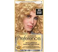 L'Oréal Paris Superior Preference Permanent Hair Color, 8G Golden Blonde