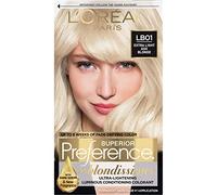 L'Oréal Paris Superior Preference Permanent Hair Color, LB01 Extra Light Ash Blonde