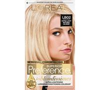 L'Oréal Paris Superior Preference Permanent Hair Color, LB02 Extra Light Natural Blonde