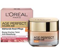 L'Oréal Paris Tagespflege, Age Perfect Golden Age, Anti-Aging Gesichtspflege, Festigung und Glanz, Für reife und fahle Haut, LSF 20, Mit Pfingstrosen-Extrakt, 50 ml