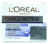 L'Oréal Paris Dermo Expertise Triple Active Hydrating Night Moisturiser (50ml)