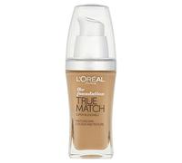 L'Oreal Paris True Match Foundation - 30 ml, Golden Natural (Number W4)