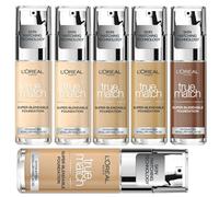 L'Oréal Paris True Match Liquid Foundation with SPF and Hyaluronic Acid 30ml (Various Shades) - 7C Rose Amber