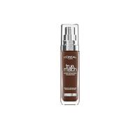 L'Oreal Paris Foundation True Match Liquid Foundation with Hyaluronic Acid & SPF 17 30ml, Ebony, Women Ebony